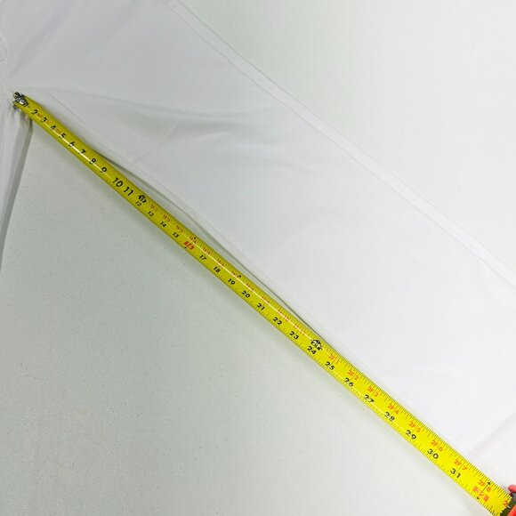 johnnie-O Carmel Sateen 5-Pocket Pants White Size 38W x 32L NWT  Dress up in sty - Picture 5 of 6